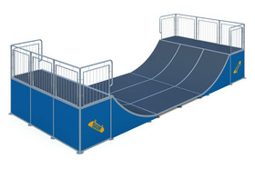 An element for a skate platform
