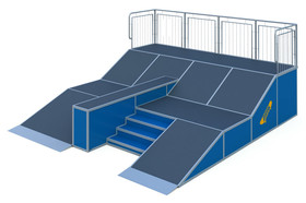 An element for a skate platform