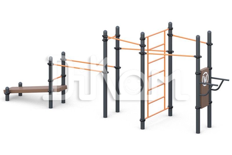 4 Classic Grip Chinning Bar
 Sweden wall bars, parallel bars,
 exercise bench
 abs