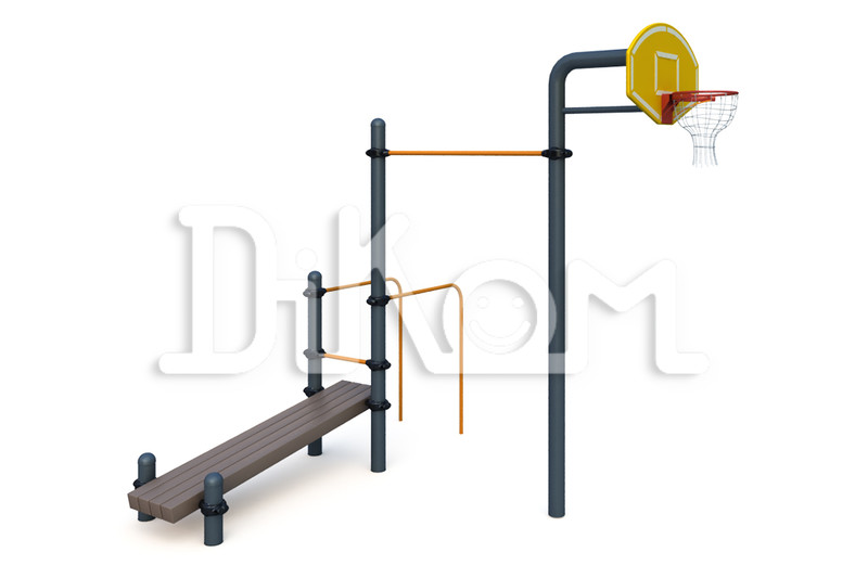 Classic Grip Chinning Bar 
Basketball bar, parallel bars, 
Press bench