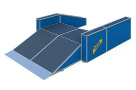 An element for a skate platform
