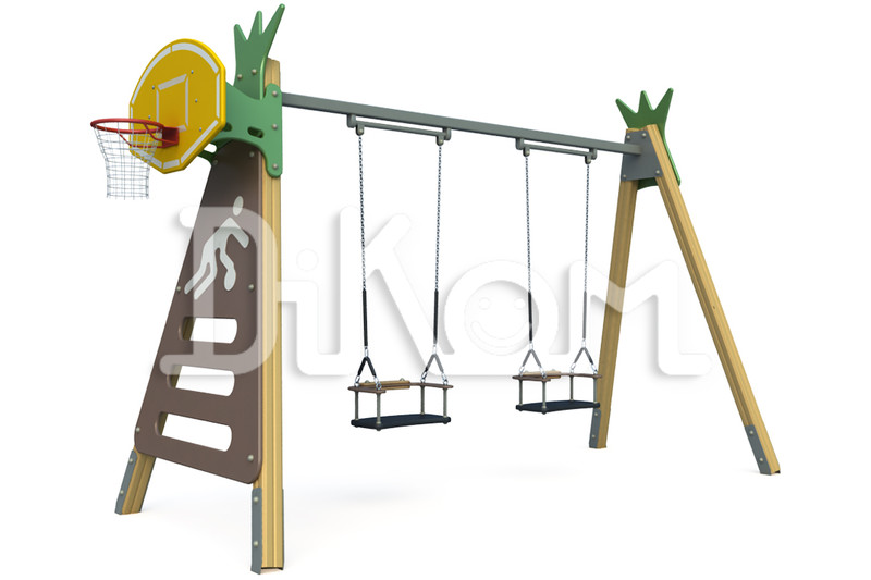 Double chain swing