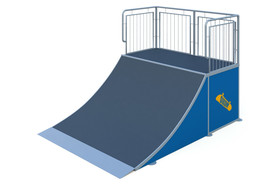 An element for a skate platform