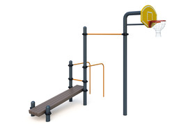 Classic Grip Chinning Bar 
Basketball bar, parallel bars, 
Press bench