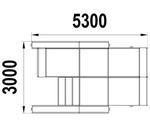 An element for a skate platform