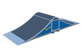 An element for a skate platform