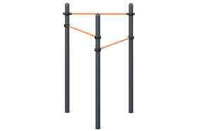 Three multi-level
 Chinning bar