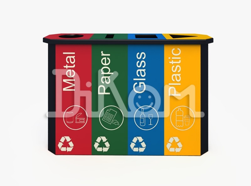 Bin 
for separate 
garbage collection