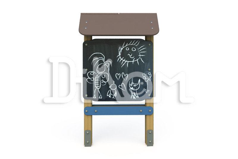 "Chalk board" with roof