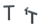 Stands for push-ups and 
for development of coordination 
3 pcs.
