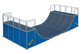 An element for a skate platform