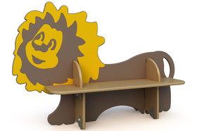 Bench "Llion cub" for children
