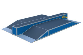 An element for a skate platform