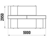 An element for a skate platform