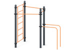 Two chinning bars 
classical grip,
Sweden wall bars, bars
