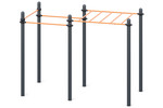 Arm walk with horizontal bars