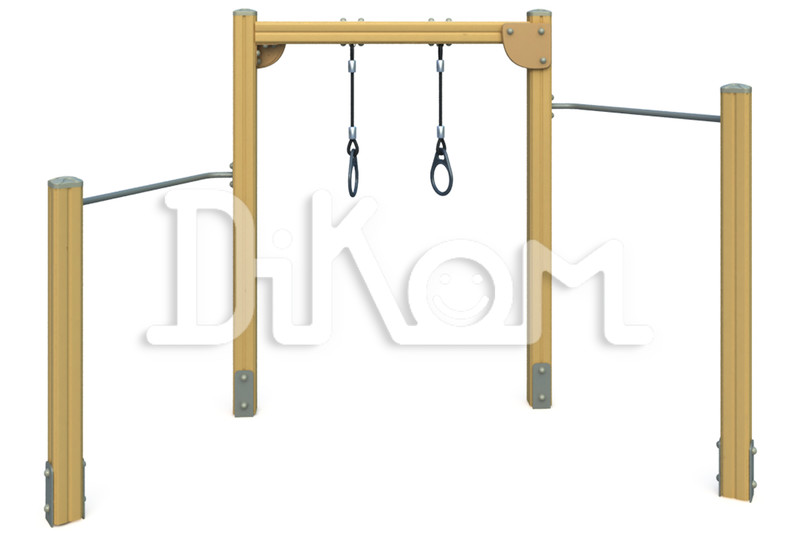 A system of turnbuckles with rings