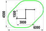 Three multi-level
 Chinning bar