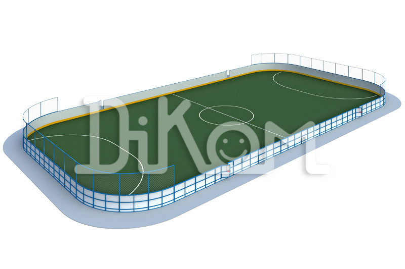 Hockey Box R-3m  safety net Н-1500mm behind the gate