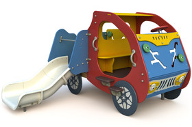 "Truck" with a slide