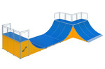 An element for a skate platform