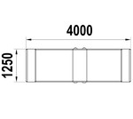 An element for a skate platform