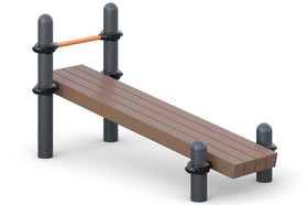 Bench for abs 
abdominal muscles
 Incline