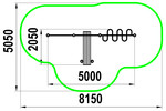 Classic Grip Chinning Bar, 
Bench for abs exercises, 
Chinning bar, “Snake”