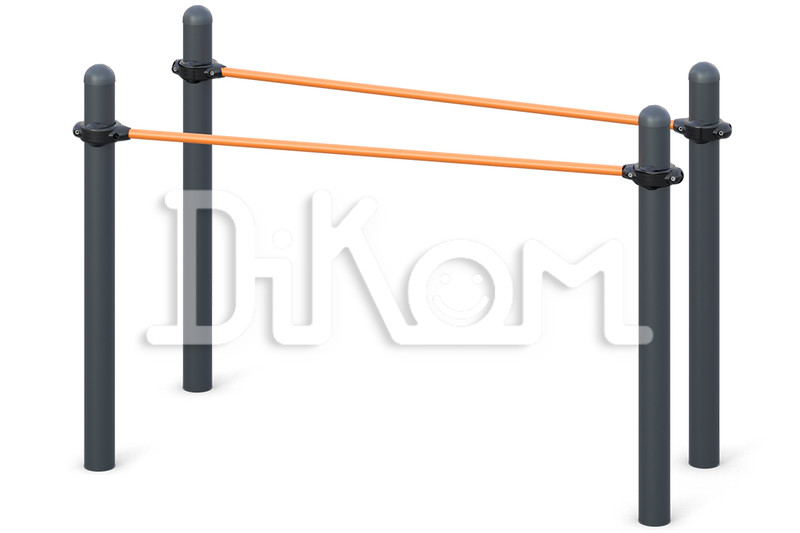 Pushup bars
not parallel