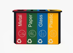 Bin 
for separate 
garbage collection