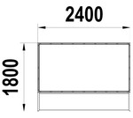 An element for a skate platform