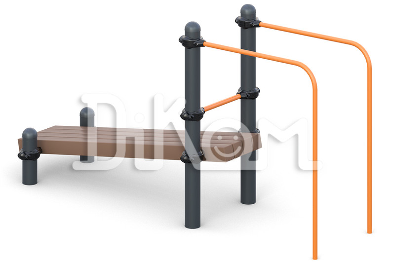 Bench Press
 with parallel bars