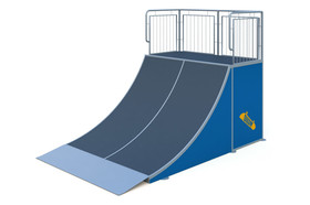 An element for a skate platform
