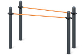 Pushup bars
not parallel