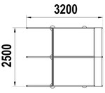 An element for a skate platform
