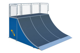 An element for a skate platform